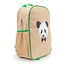 SoYoung Monsieur Panda Linen Gradeschool Backpack