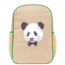 SoYoung Monsieur Panda Linen Gradeschool Backpack