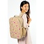 SoYoung Fuschia & Gold Splatter Linen Gradeschool Backpack