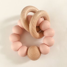 Cotton Candy Classic Teething Ring
