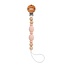 Loulou Lollipop Pink Salt Soleil Pacifier Clip