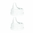 Life Factory Lifefactory Sippy Cap 2pk, White