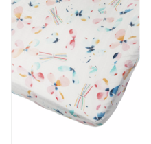 Butterfly Fitted Crib Sheet