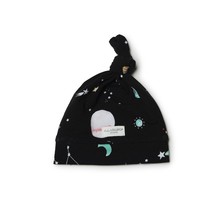 Planets Top Knot Beanie in TENCEL