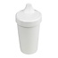 White No Spill Sippy Cup