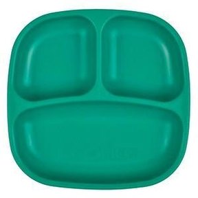 Teal Re-Play Divided Plate
