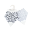 Glitter & Spice A to Z/Mudcloth Double-sided Chew Bib