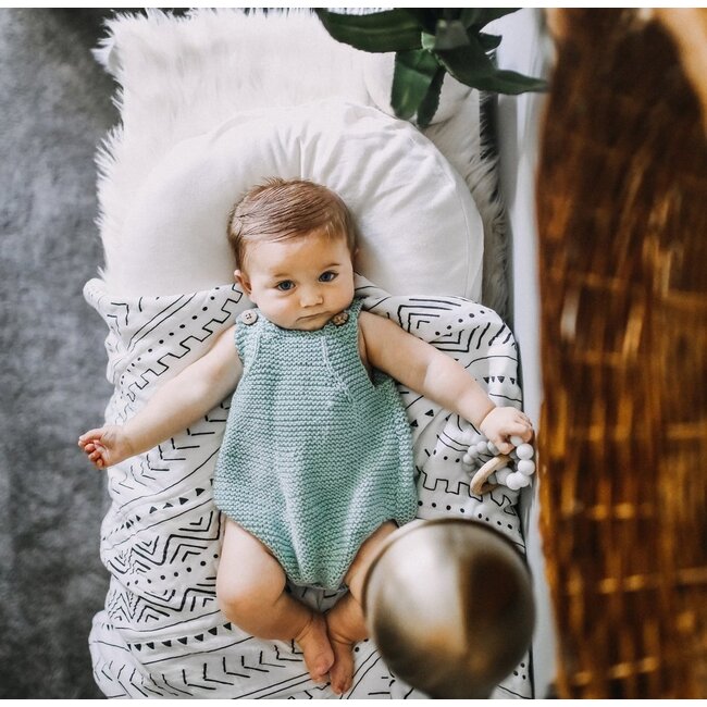 Loulou Lollipop Mudcloth Muslin Quilt Blanket