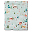 Loulou Lollipop Merry and Bright Muslin Swaddle