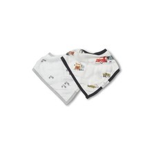 Happy Trucks Bandana Bib Set, 2pk