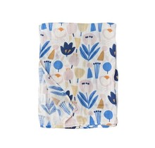 Scandi Floral Muslin Swaddle