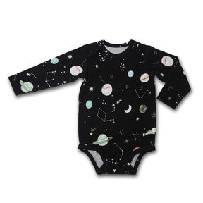 Planets Long Sleeve Bodysuit in TENCEL