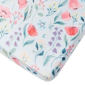 Bluebell Fitted Crib Sheet