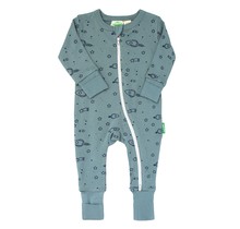 Rockets Organic Zippered Romper