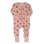Parade Organics Plum Bunnies Organic Zippered Romper