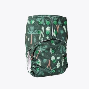 Jungle One-Size Snap Pocket Diaper