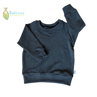 The Charcoal Raglan
