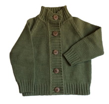 Forest Merino Wool Cardigan