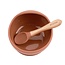 Glitter & Spice Moroccan Clay Silicone Bowl + Spoon Set