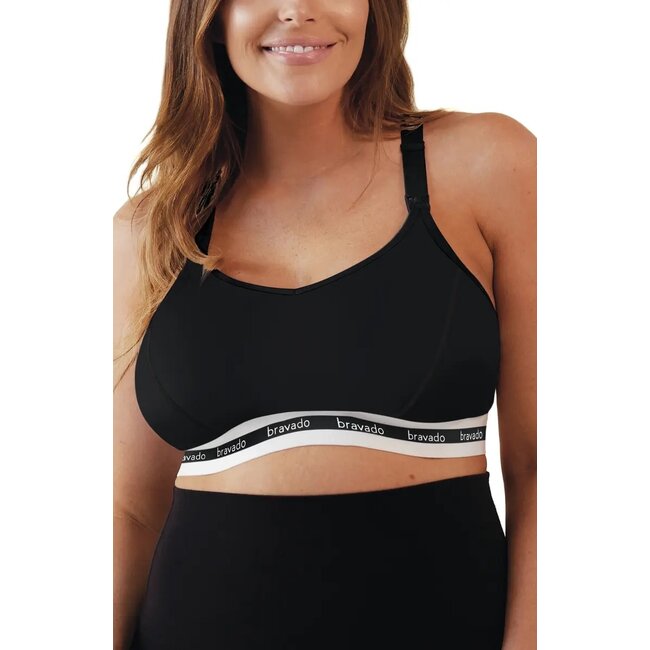 Bravado Black Original Pumping and Nursing Bra