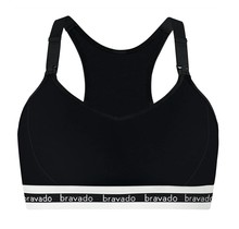 Bravado Original cotton nursing bra in black