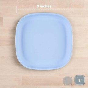 Ice Blue Large 9" Re-Play Flat Plate