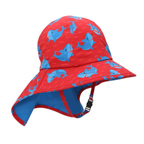 Blue Shark Cape Sun Hat