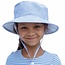 Puffin Gear 2-5 y Blue Cotton Oxford Sunbaby Hat