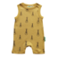 Parade Organics Yellow Ukeleles Organic Tank Romper