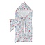 Loulou Lollipop Bluebell Hooded Towel Set