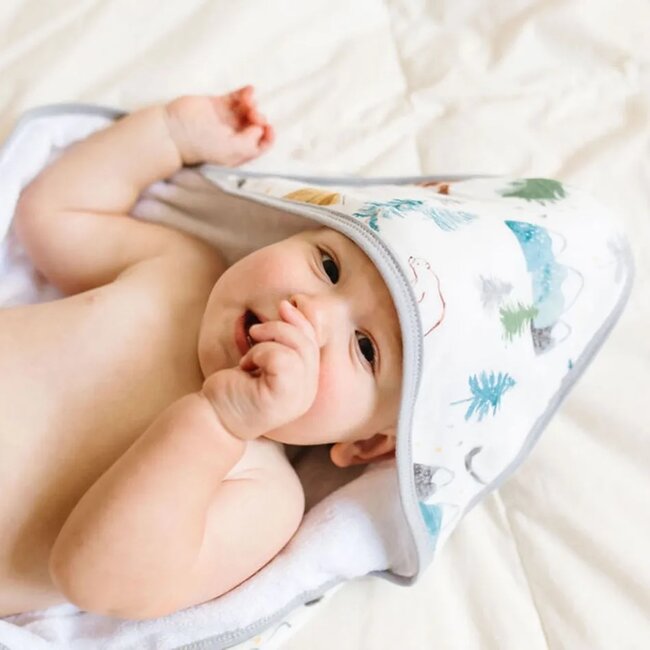 Loulou Lollipop Adventure Begins Hooded Towel Set