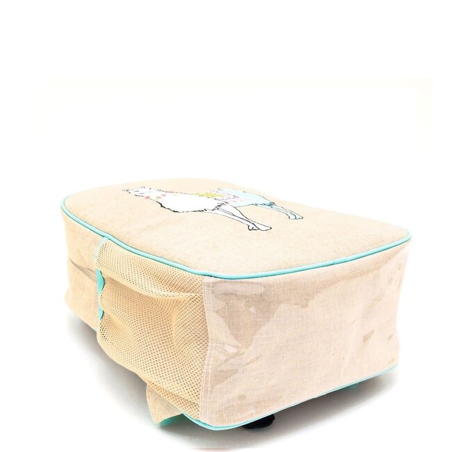 SoYoung Groovy Llama Linen Gradeschool Backpack