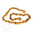 Momma Goose Honey Baltic Amber Baby Necklace