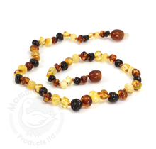 Multi Baltic Amber Baby Necklace