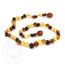 Multi Baltic Amber Baby Necklace