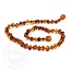 Momma Goose Cognac Baltic Amber Baby Necklace