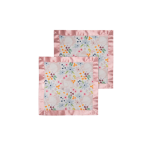 Shell Floral Security Blanket, 2pk