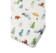 Adventure Begins Fitted Crib Sheet