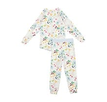 Shell Floral 2-Piece Pajama Set in TENCEL