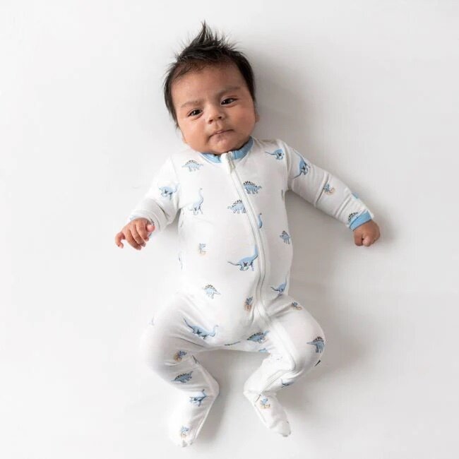 Kyte Baby Jurassic Zippered Footie