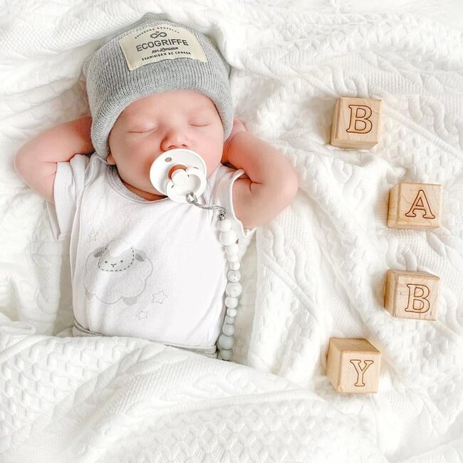 BIBS White Original BIBS Pacifier 2pk