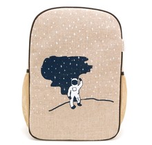 Spaceman Linen Gradeschool Backpack