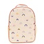 SoYoung Neo Rainbows Raw Linen Toddler Backpack