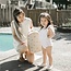 SoYoung Neo Rainbows Raw Linen Toddler Backpack