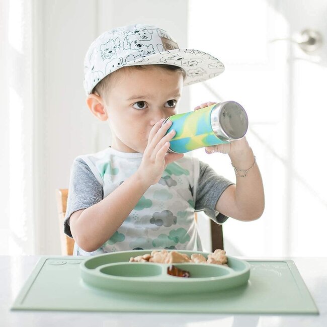 Pura Kiki Aqua Swirl 325 ml Sippy Bottle