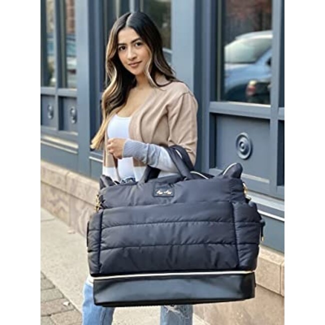 Itzy Ritzy Dream Weekender™ Midnight Black Diaper Bag