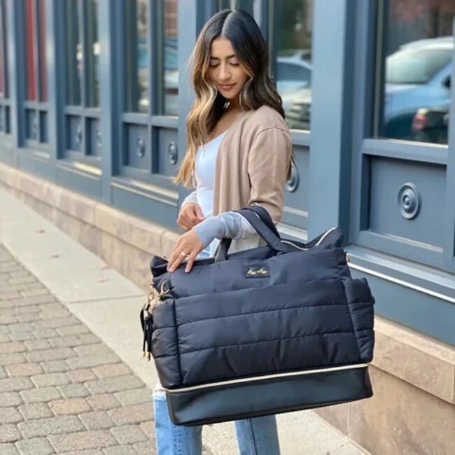Itzy Ritzy Dream Weekender™ Midnight Black Diaper Bag