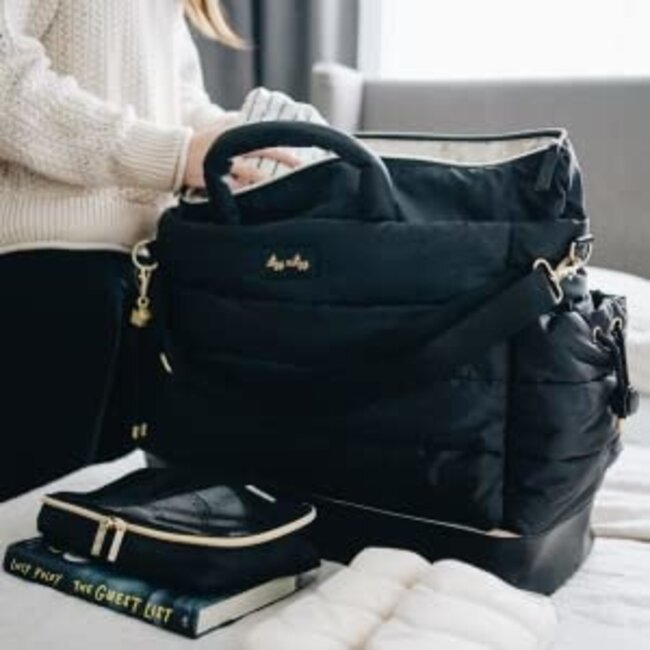 Itzy Ritzy Dream Weekender™ Midnight Black Diaper Bag