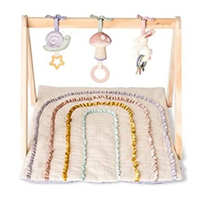 Itzy Ritzy Bitzy Bespoke Ritzy Activity Gym™ Wooden Gym Pastel