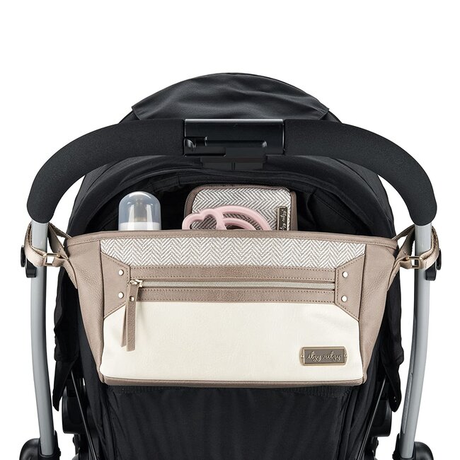 Itzy Ritzy Vanilla Latte Stroller Caddy